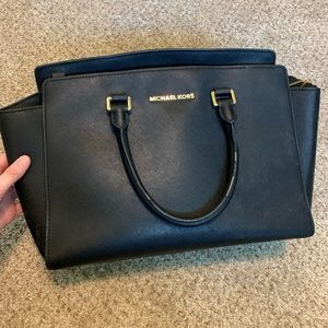 Large Michael Kors Black Purse